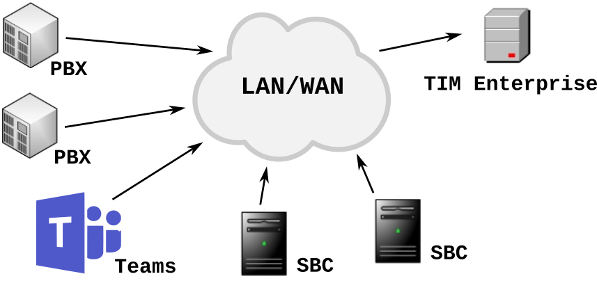 TIM Enterprise Topology